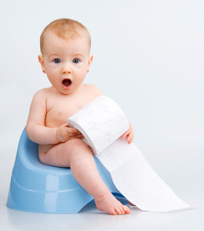 Potty baby