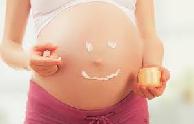 Stretch marks during pregnancy
