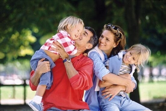 A family