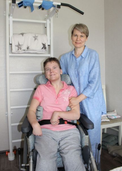 Юля Янкевич и мама