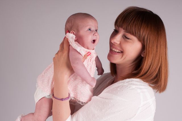 Mom and daughter