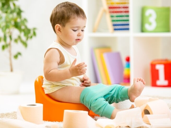 Potty kid