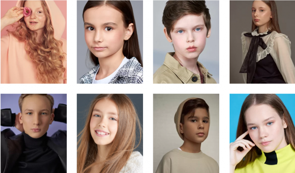 Дети-модели. Фото Обучение в модельной школе. Фото topsecretkids.ru