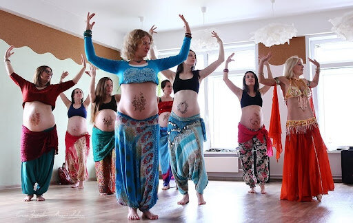 Dancing for pregnant women