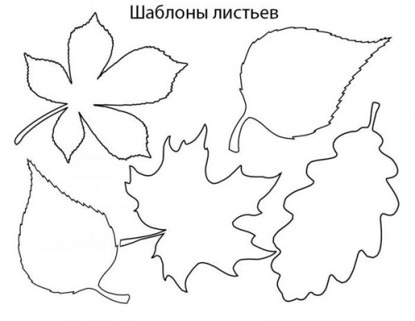 Гирлянда из листьев
