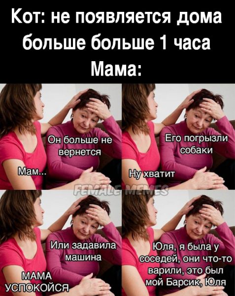 "Звоню маме, чтоб спросить, где взять красную воду для борща", - самые убойные и смешные посты о мамах