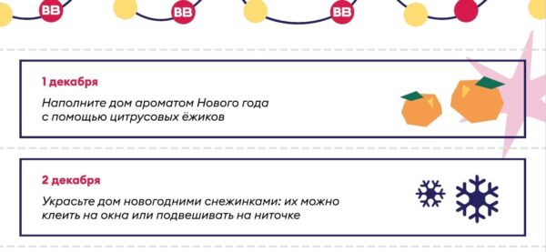 Детские новогодние адвент-календари - что это такое, идея для каждого дня декабря