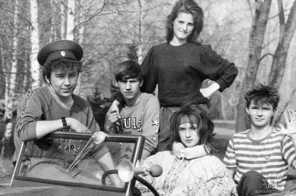 Лера Кудрявцева в молодости