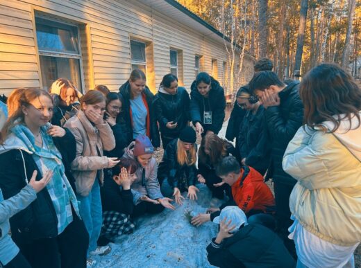 Ребята в лагере «Романтика» узнают об экологии