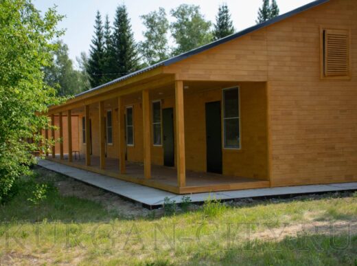 В Кургане продолжаются работы по восстановлению загородного лагеря им. Коли Мяготина