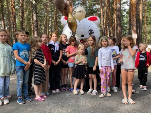 Началась последняя смена «Движение Первых» в лагере «им. Полка «Красные Орлы»