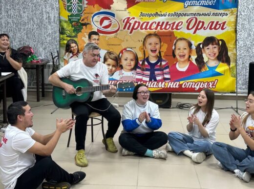 Полевые сборы юнармейцев в лагере «им. Полка «Красные Орлы» завершены