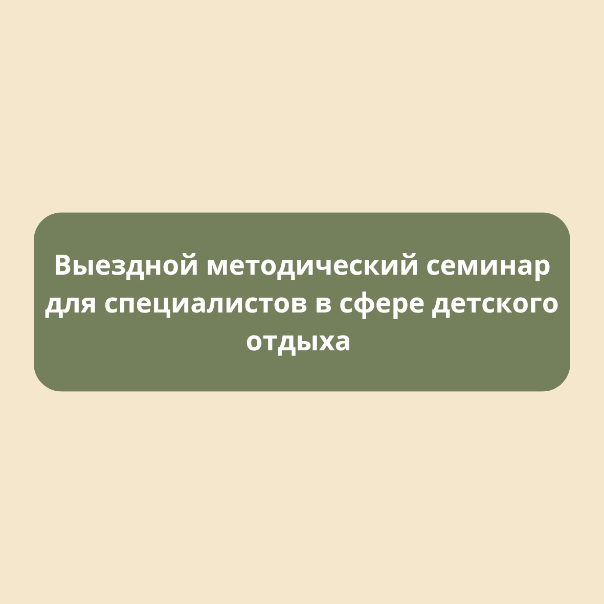 Выездной методический семинар для специалистов по детскому отдыху в Шумихинском муниципальном округе