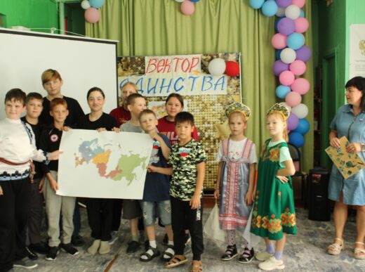 В Курганской школе-интернате № 60 завершилась инклюзивная смена «Вектор единства»