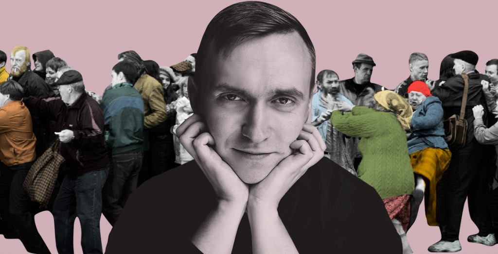 Московский зевака: Валерий Печейкин занял место в такой родной очереди