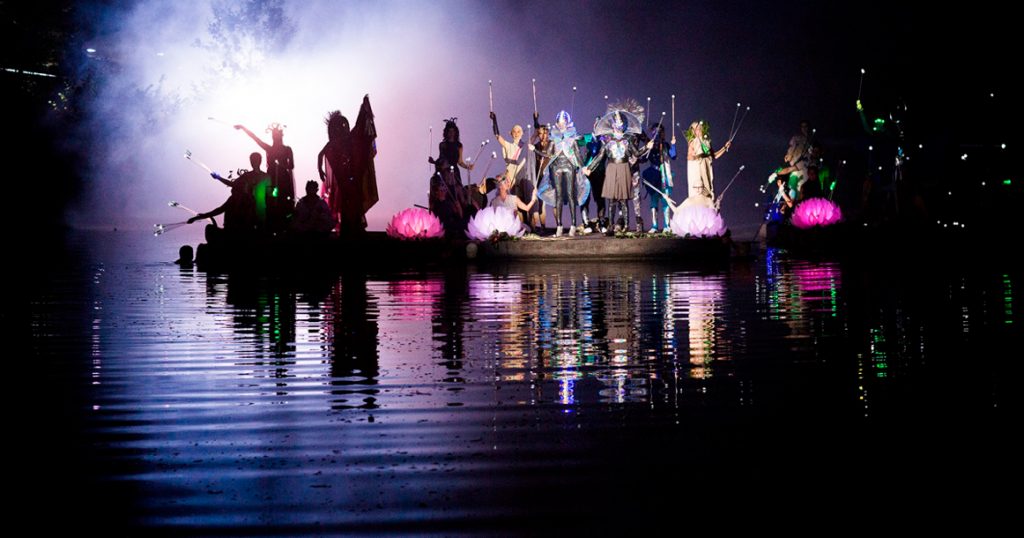 Костюмированный бал Midsummer Night’s Dream пройдет на воде в Северном речном порту