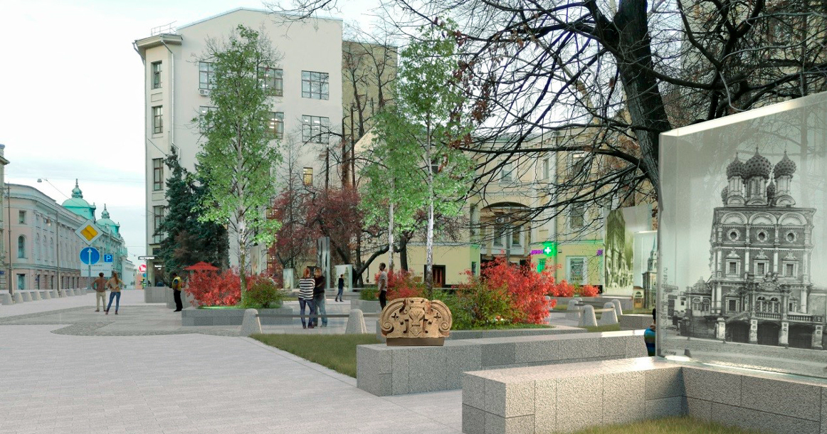 В районе Ильинки появятся три новых сквера
