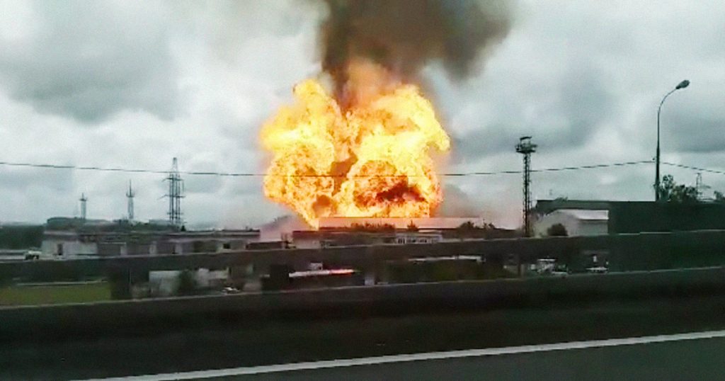 Причиной пожара на Северной ТЭЦ назвали загоревшиеся баки с маслом