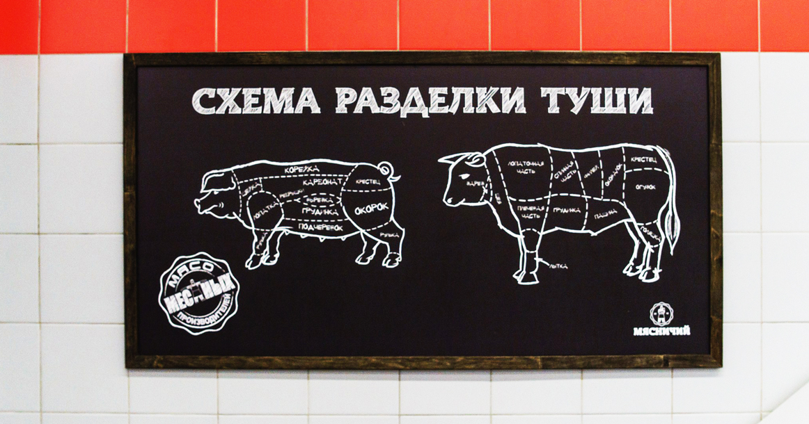 На московский рынок выходит сеть магазинов «Мясничий»