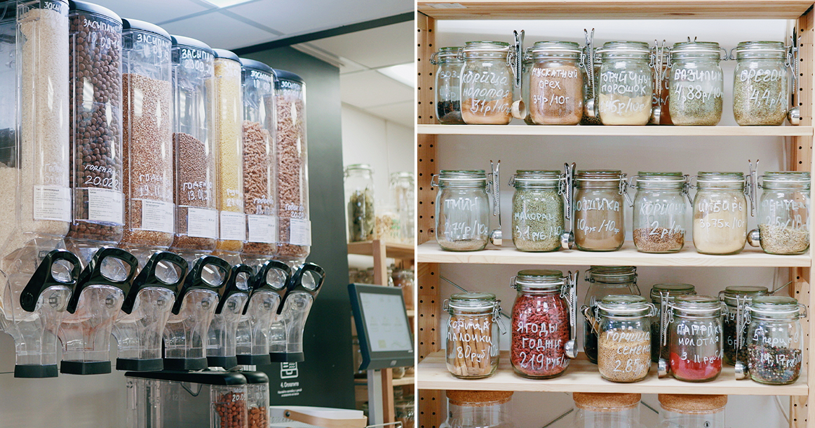 Магазин продуктов без упаковки Zero Waste Shop открыл свою первую точку в центре Москвы — на 1-й Тверской-Ямской