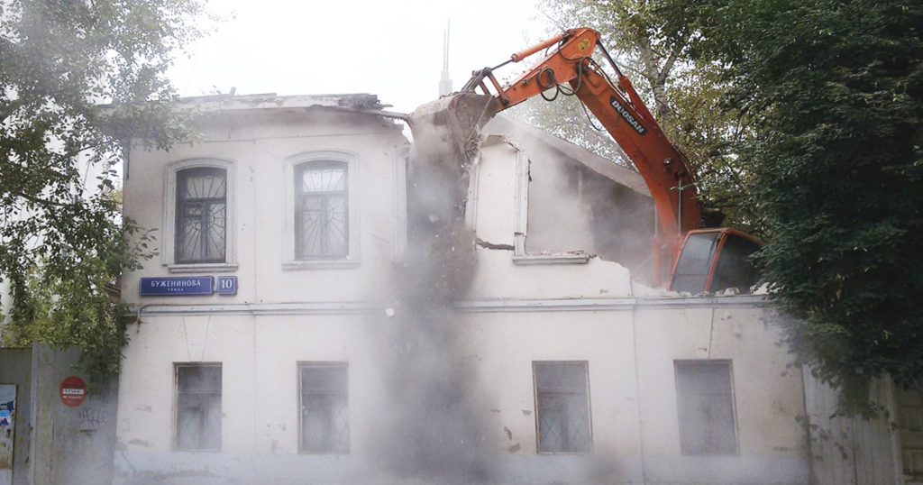 «Архнадзор» подвел итоги года: в 2019-м в Москве снесли 21 историческое здание