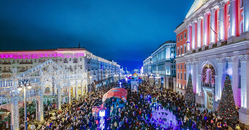 В этом году перекроют не только Тверскую, а целый квартал. На 10 дней праздников
