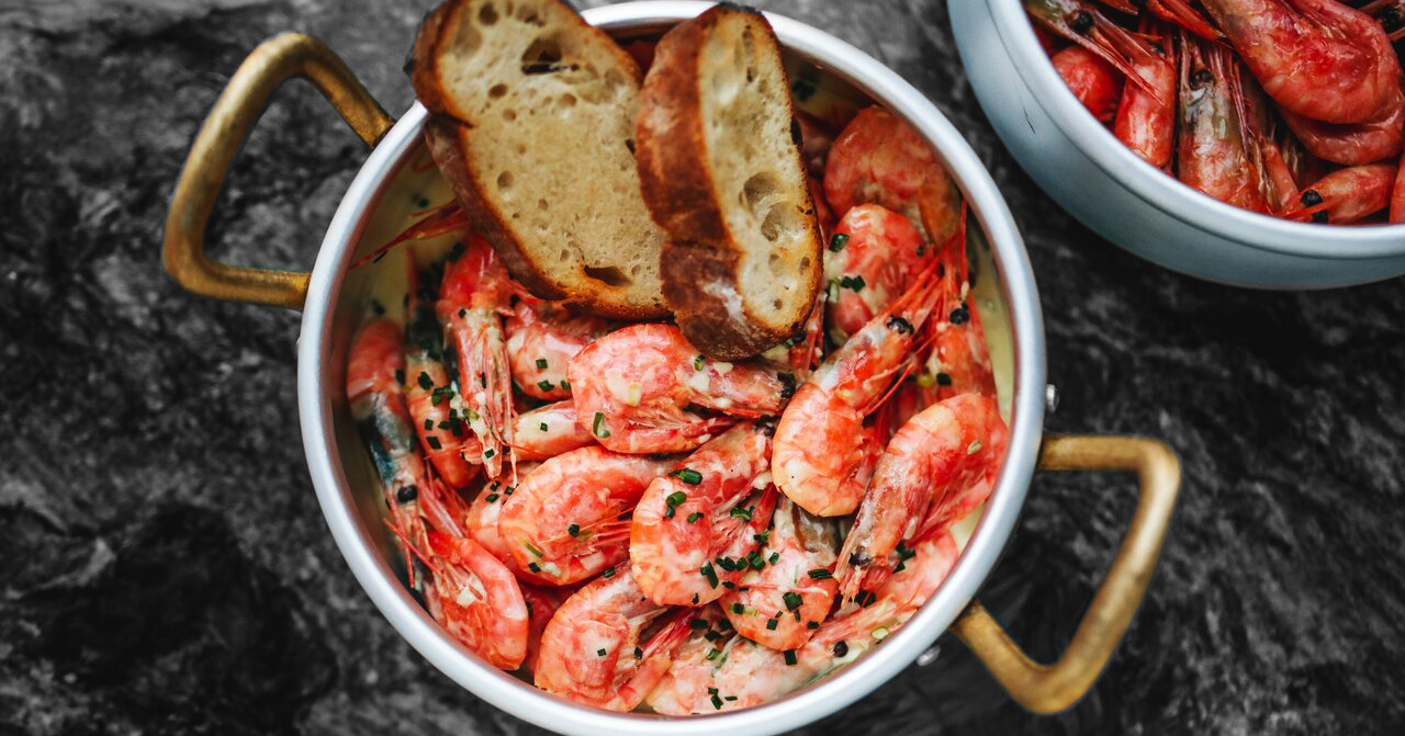 В новый Scampi можно ходить хоть две недели подряд, чтобы пробовать креветки с 15 соусами