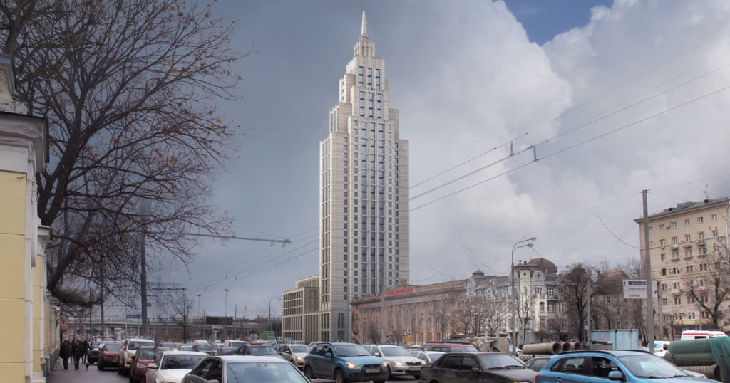 В Москве появится еще одна «сталинская» высотка на Ленинградке