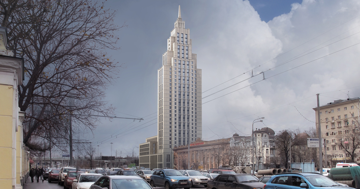 В Москве появится еще одна «сталинская» высотка на Ленинградке