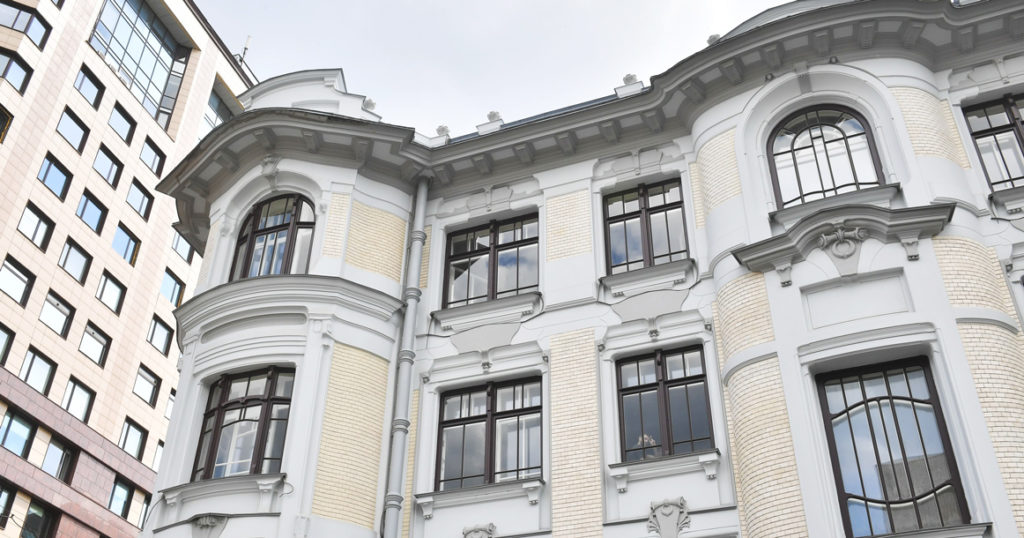 Со знаменитого дома Быкова наконец сняли леса