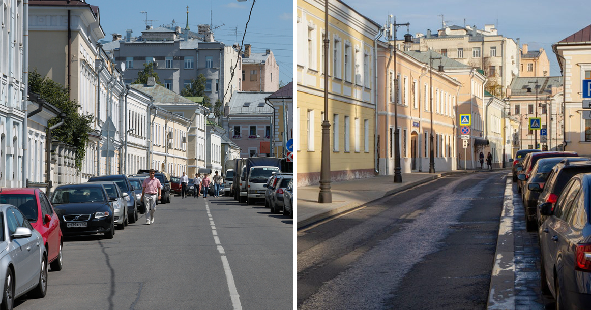 Мэрия похвасталась, как за восемь лет московские тротуары очистились от машин