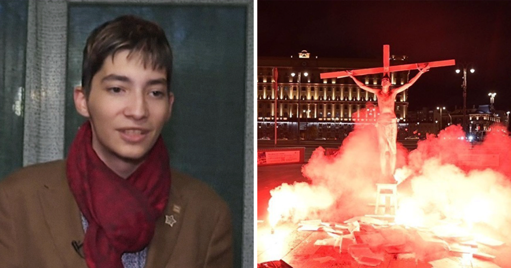 «Проректор назвал меня фашистом» — из РУДН отчислят студента, который поджег себя на кресте у здания ФСБ