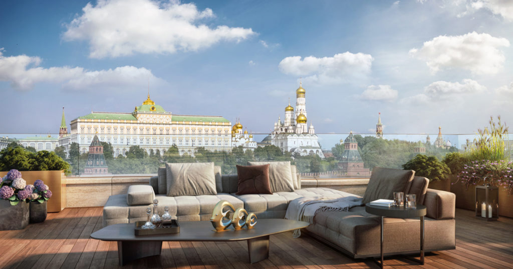 На Софийской набережной открыли продажи квартир с видом на Кремль