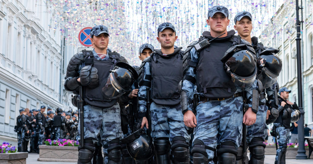 Московская Росгвардия подвела итоги года: за административку задержано более 22 тысяч граждан