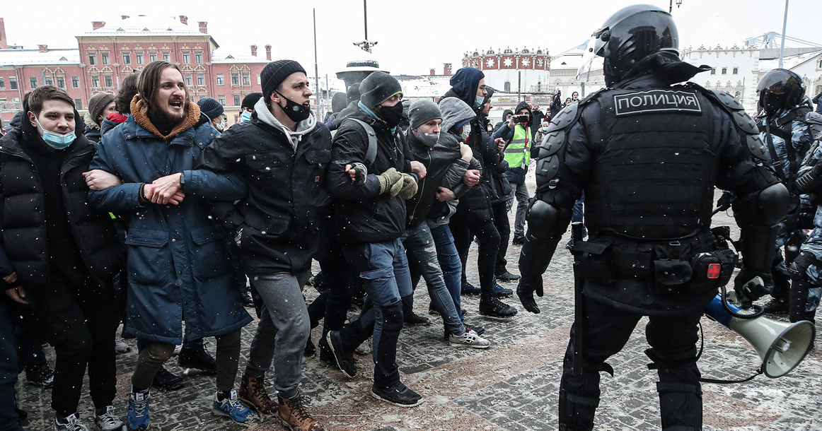 Акция протеста 31 января: о чем говорили ее участники