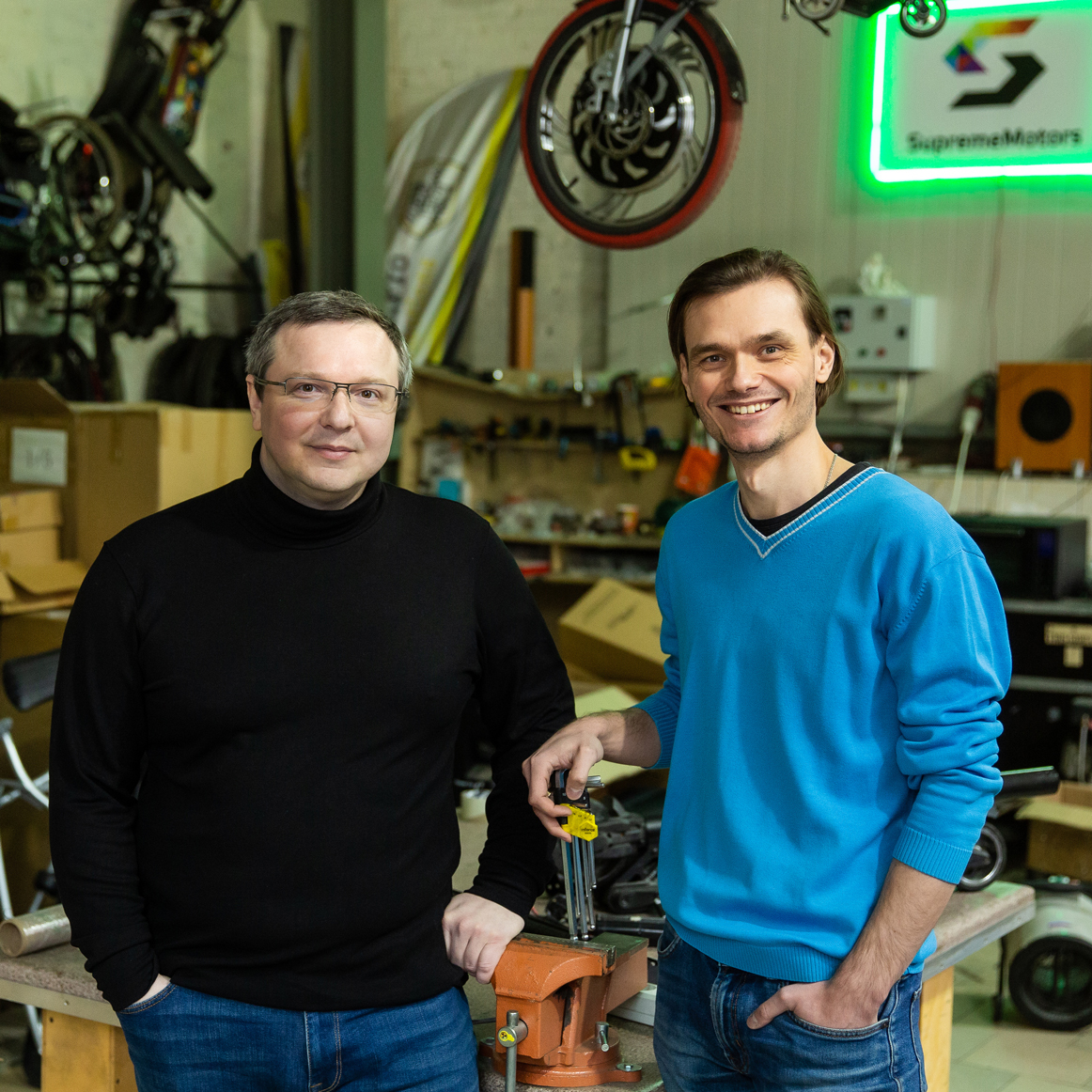 Почему вы должны нас знать: основатели компании SupremeMotors Николай Юдин и Сергей Костеневич
