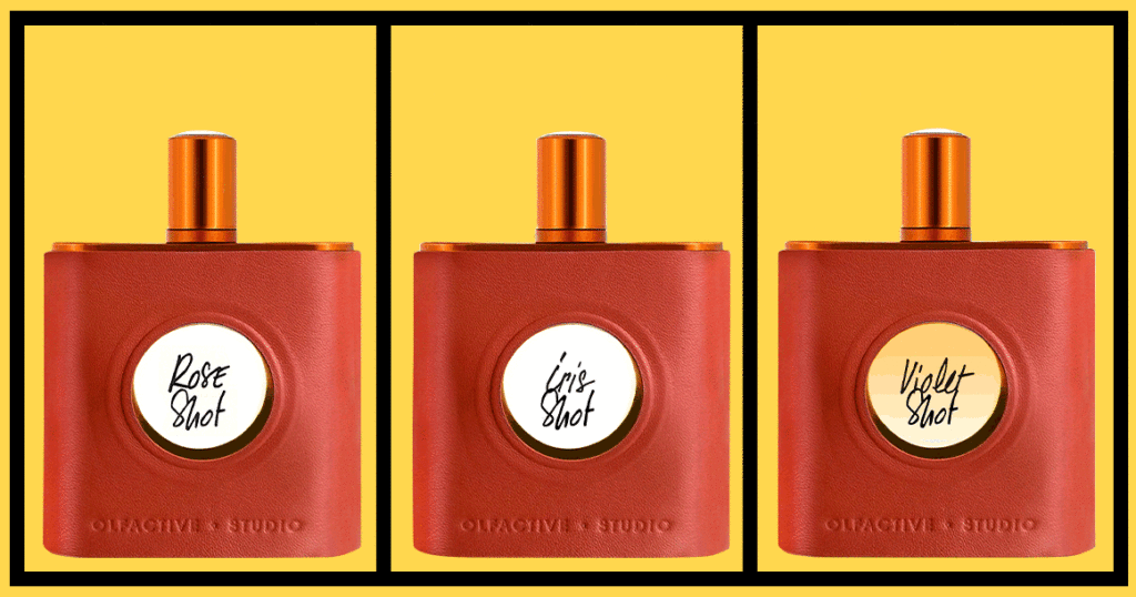 Ароматы недели: Rose Shot, Iris Shot, Violet Shot, Olfactive Studio