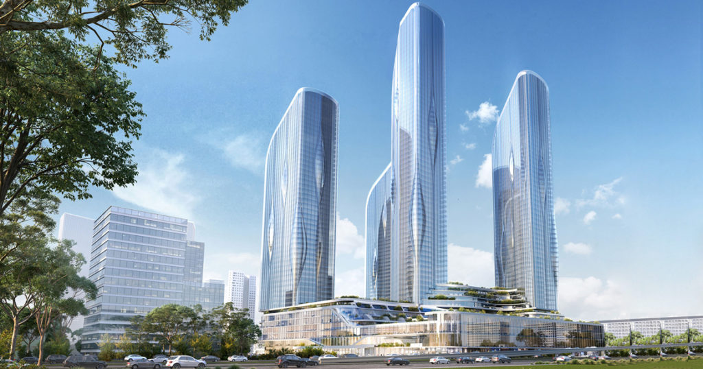 На месте пятиэтажек в Хорошево-Мневниках построят небоскребы от Zaha Hadid Architects