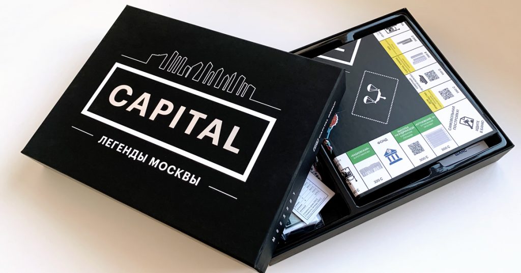Capital Group и «Москвич Mag» выпустили настольную игру «Capital. Легенды Москвы»