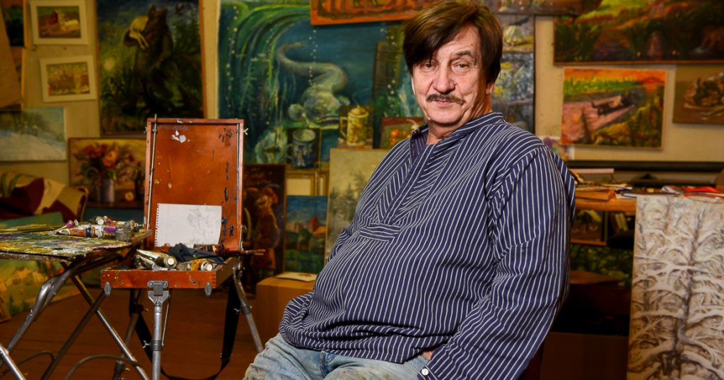 «У нас свободы больше, чем где-либо, потому что нет порядка» — художник Виктор Тихомиров