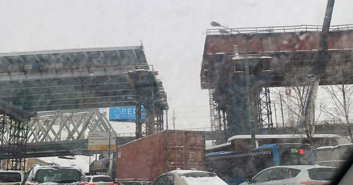 Депстрой объяснил нам, почему пролеты строящегося моста СВХ не стыкуются