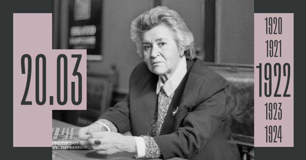 Ровно 100 лет назад в Москве родилась Ирина Антонова, многолетний директор Пушкинского