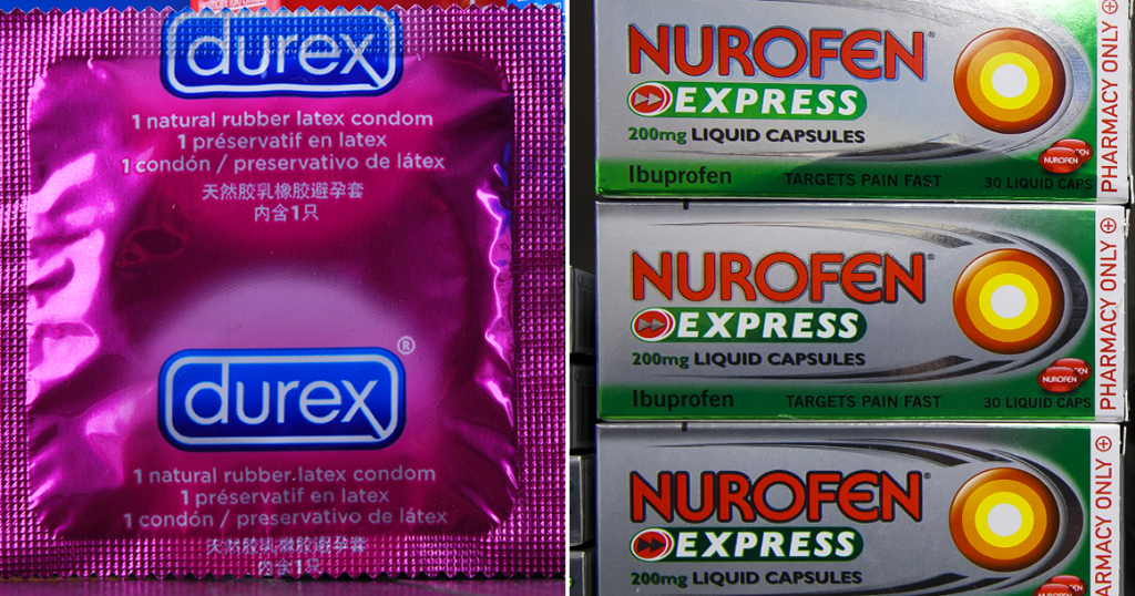 Британская компания-производитель «Нурофен» и Durex уходит из России