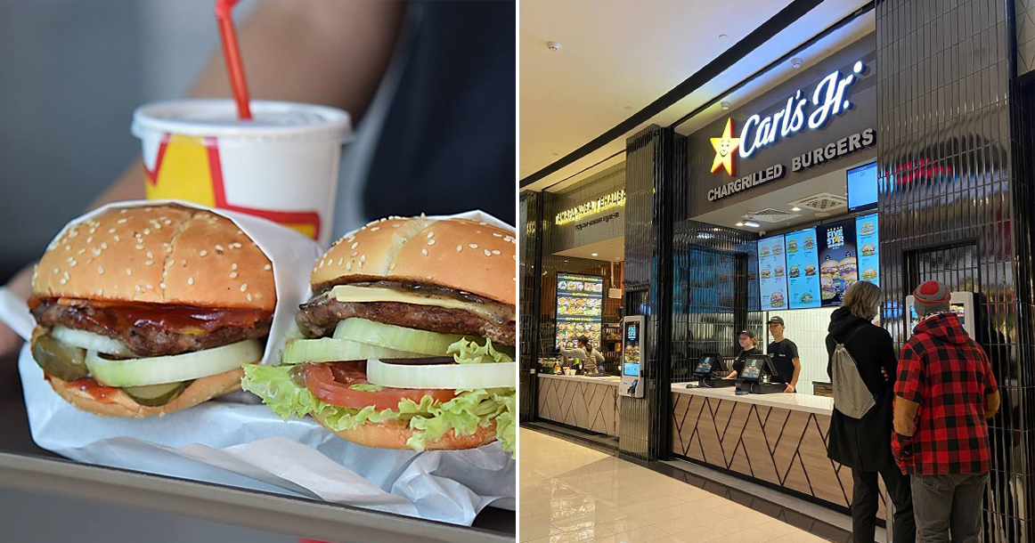 Американская сеть бургерных Carl’s Jr открыла в ТЦ «Павелецкая Плаза» первую точку в Москве