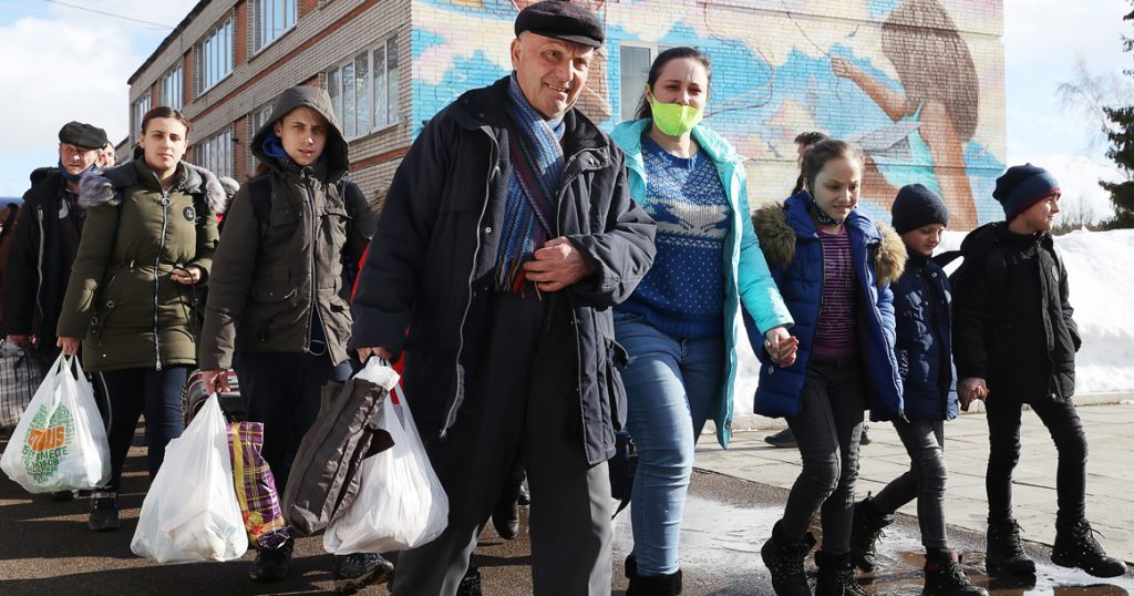 Как Москва принимает беженцев с Украины