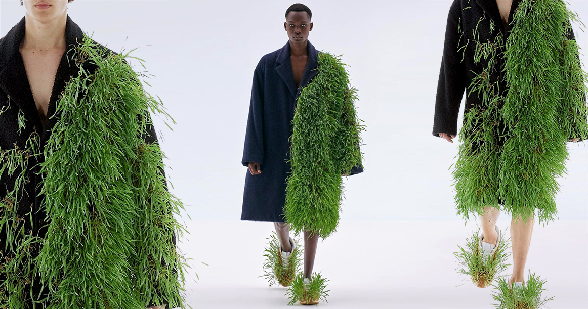 Вещь недели: пальто с травой Loewe