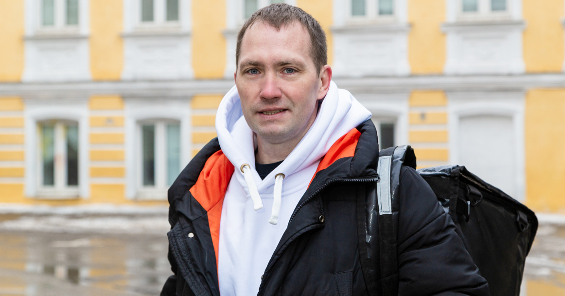 Это мой город: курьер Алексей Степанов