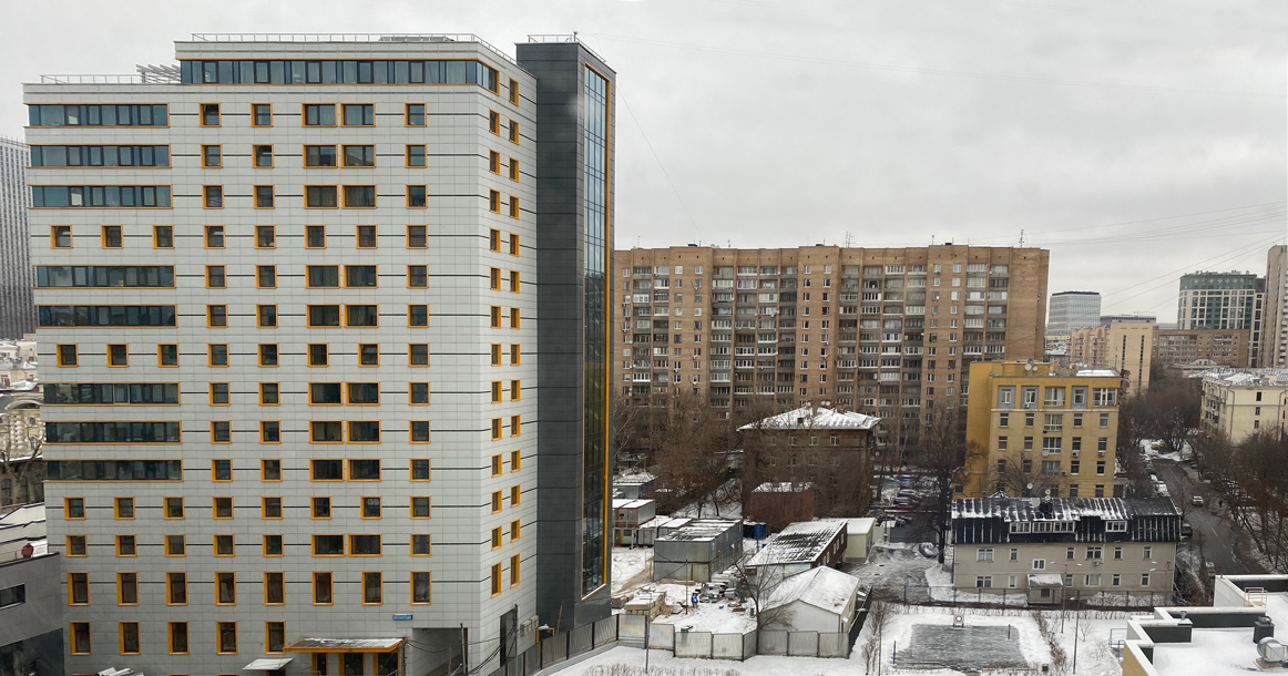 Вид из моего окна: на дом Высоцкого на Малой Грузинской