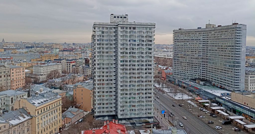 Вид из моего окна: на Новый Арбат