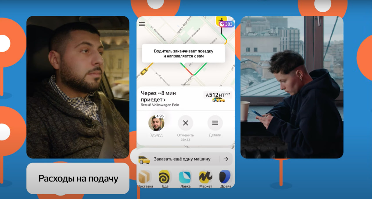 Яндекс Такси в своем новом документальном сериале объяснил формулу ценообразования